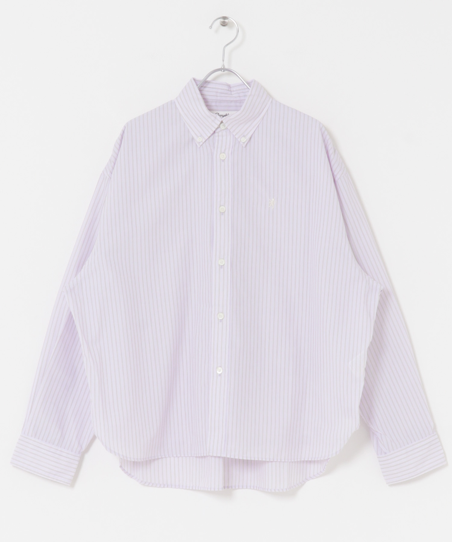 GYMPHLEX　SHORT BUTTON DOWN SHIRTS LONG-SLEEVE